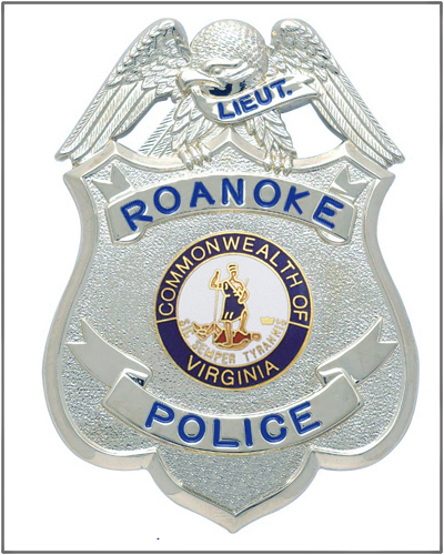 Roanoke Police Badge